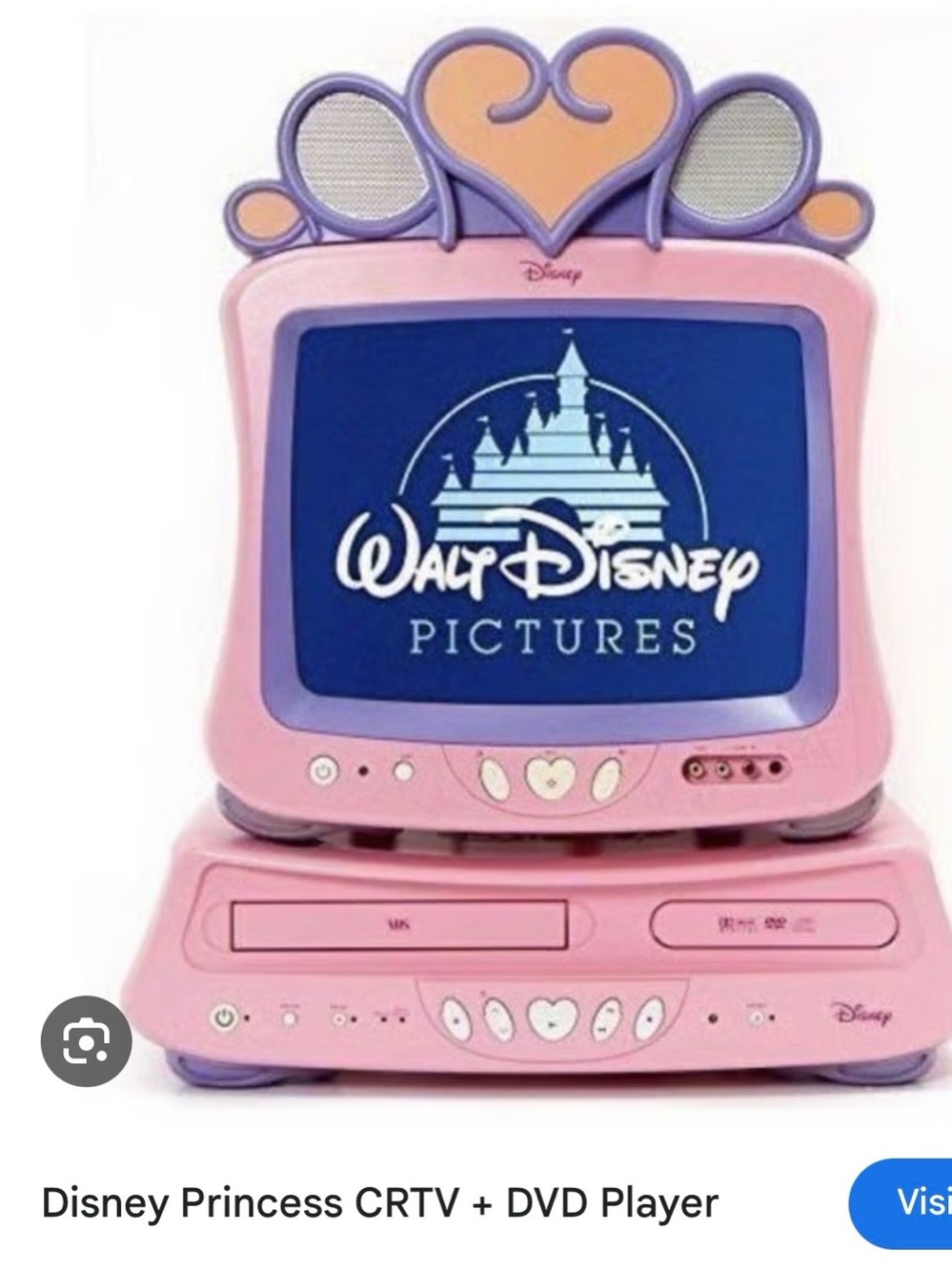 I AM LOOKING for Disney Pink Princess CRTV with DVD Player